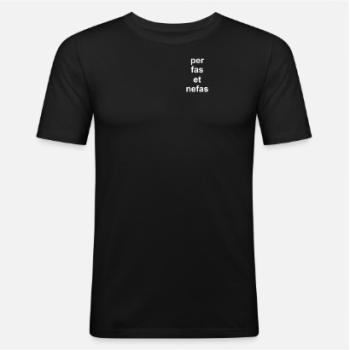 Preview: Slim Fit T-Shirt  Preview: SlimFit-T_Schwarz_Front